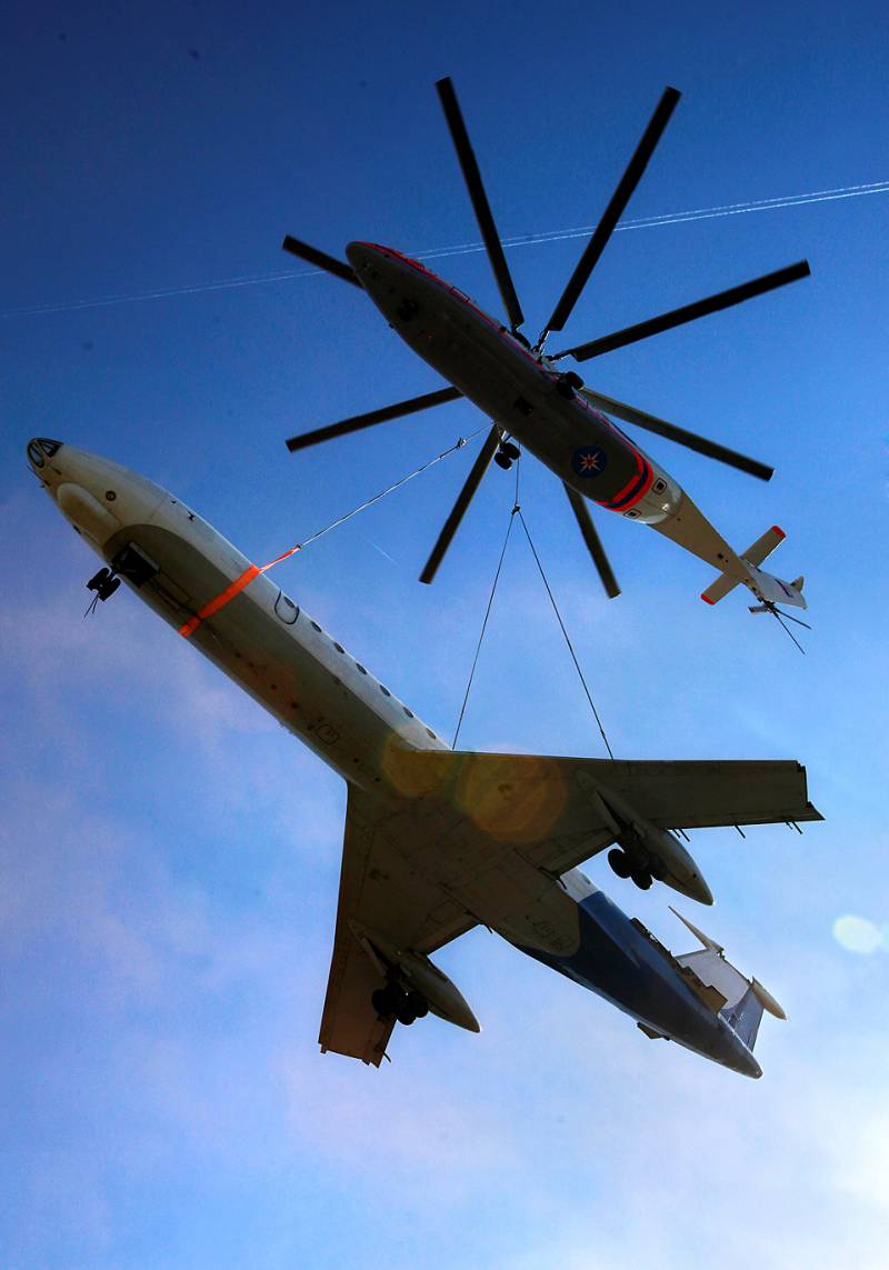 The border guard. Experience in the use of Mi-26 in Afghanistan