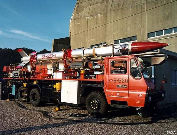 اليابانية الصاروخ SS-520 لم تصل إلى الفضاء