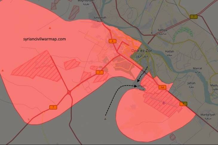 Igilovtsy under the Deir ez-Zor I need your assistance from Iraq