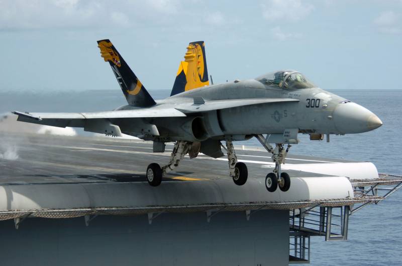 Den planlagte overførsel af carrier-baserede luftfart til den nye air base i Japan