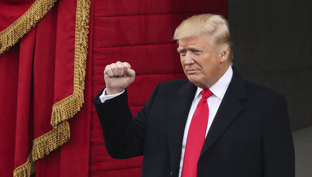 Trump has entered a post of the President of the United States