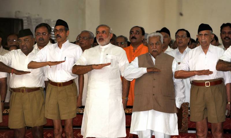 India is drifting to the right