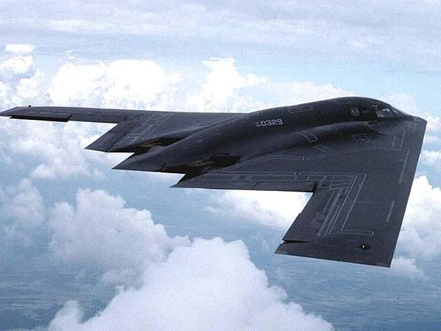B-2 the U.S. air force has hit ISIS targets in Libya