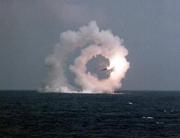 The British government had concealed a failed missile launch Trident II D5