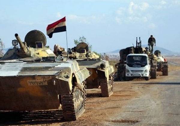 Army cap continues offensive at the Deir ez-Zor and Palmyra