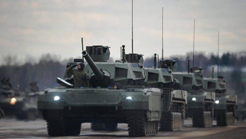 In the United States fear of the superiority of Russian developments in the field of military equipment