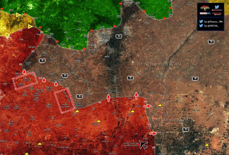 المقاتلين كانوا في قبضة الغطاء PAS