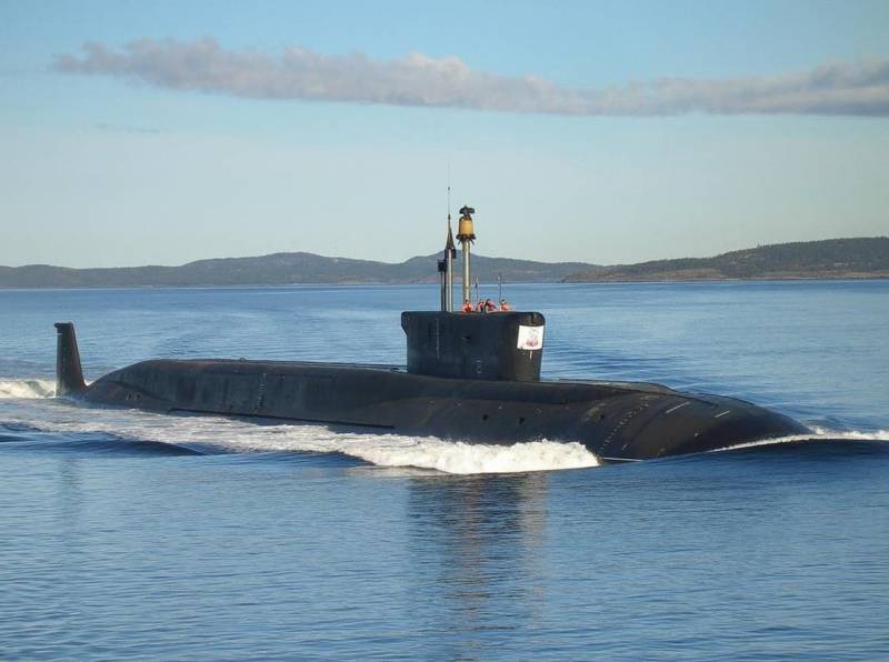 The nuclear submarine 