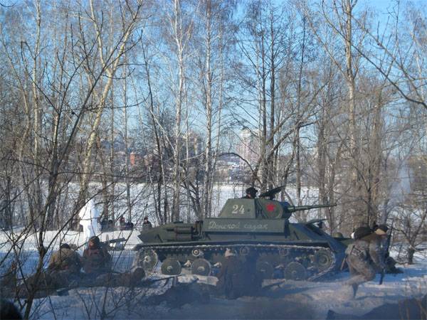 Military-historical reconstruction of the battle for Voronezh