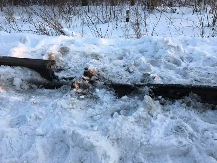 Українські радикали підірвали залізничні колії на луганському напрямку