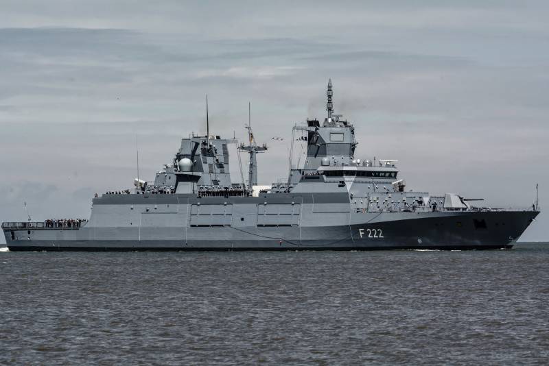 Test weapons for the new frigates of the German Navy (video)