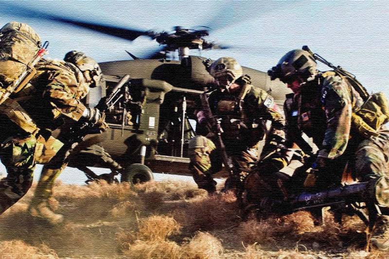 L'opération des forces spéciales des états-UNIS au Yémen