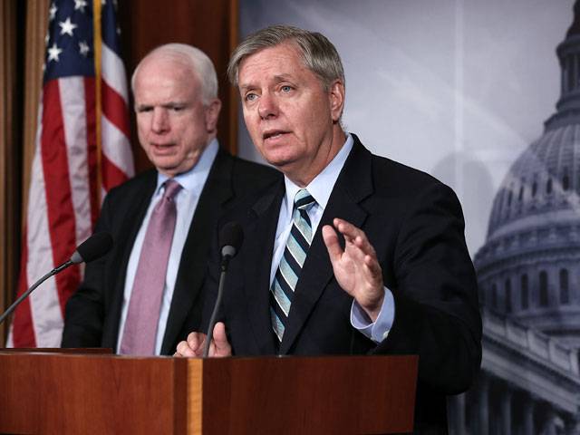 Trump a appelé Mccain et Graham de renoncer à se délier la troisième guerre mondiale