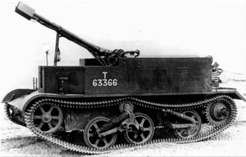 Self-propelled flamethrowers family Wasp (UK)
