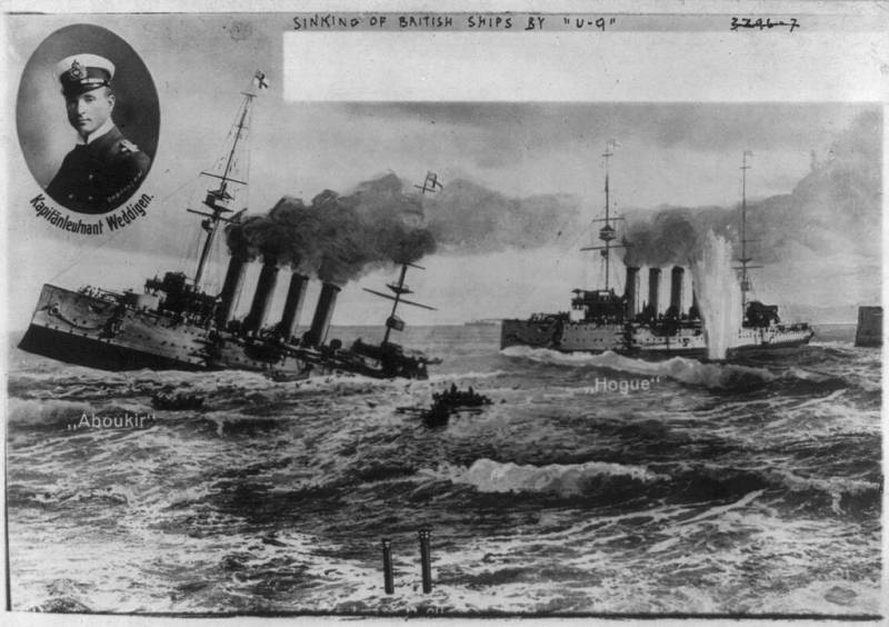 As Germany began unrestricted submarine warfare
