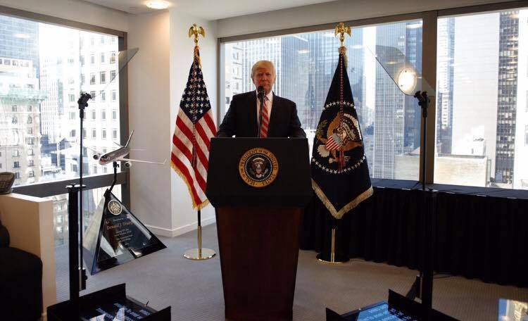 La société américaine des fractures par rapport au nouveau décret de Trump