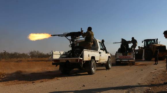 The formation of the Syrian opposition are fighting with each other
