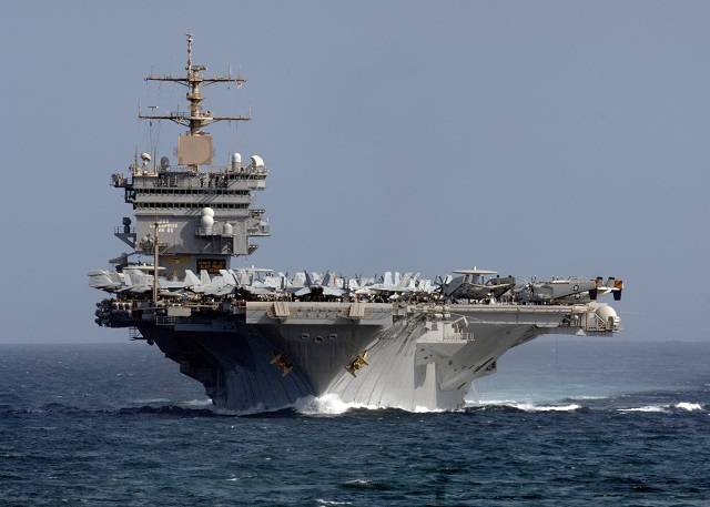 Den AMERIKANSKE Marinen sier farvel til Bedriften