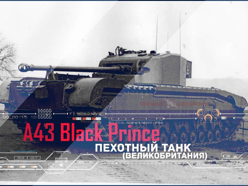 Infanterie-Panzer A43 Black Prince (Groussbritannien)