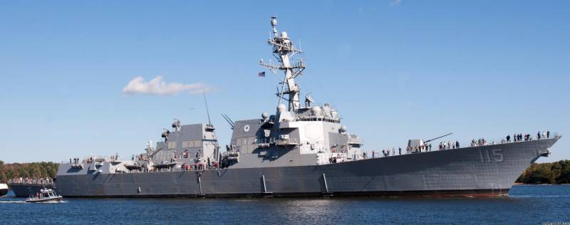 In the US Navy entered the 65th destroyer type 