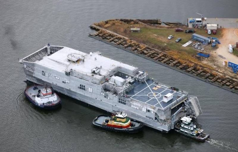 The U.S. Navy has completed testing a high-speed transport