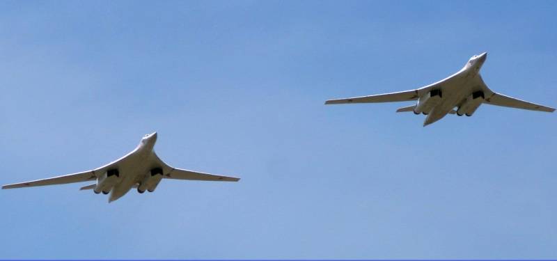 Konashenkov talte om, ledsaget af en Tu-160