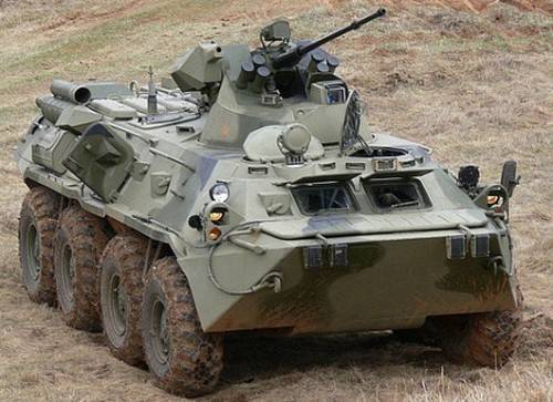 Сірыйцы даюць высокую ацэнку БТР-82А