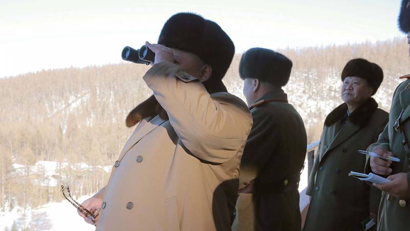 North Korea launched in the sea of Japan ballistic missile