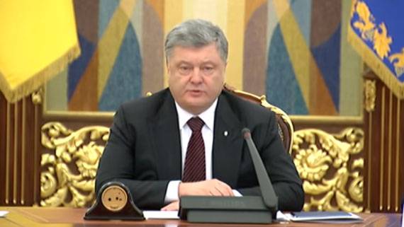 Poroschenko f e Wurde iwwer d ' 