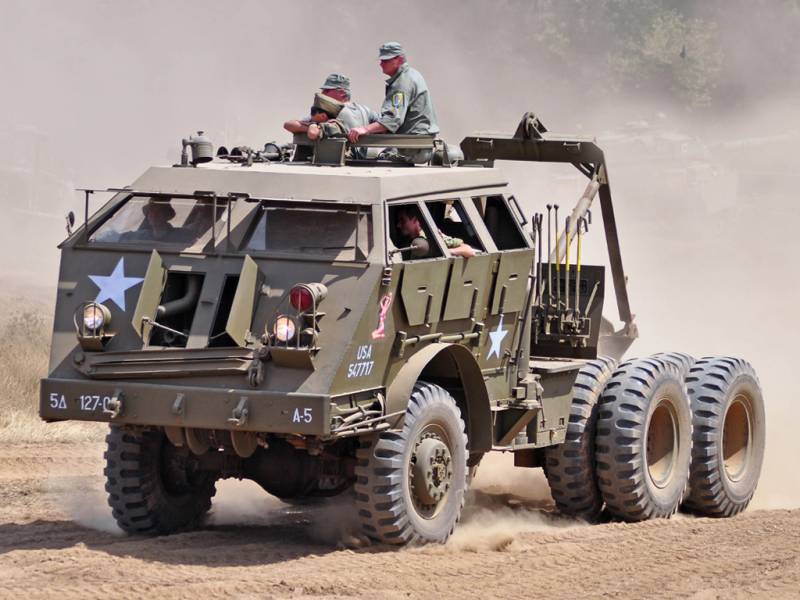 Pacific M25: эвакуатор танк үшін