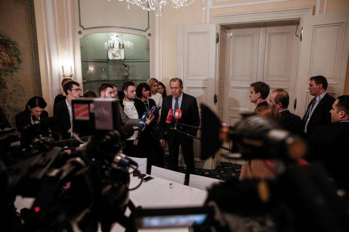 Sergei Lavrov accused the U.S. intelligence services in monitoring of the Russian Ambassador