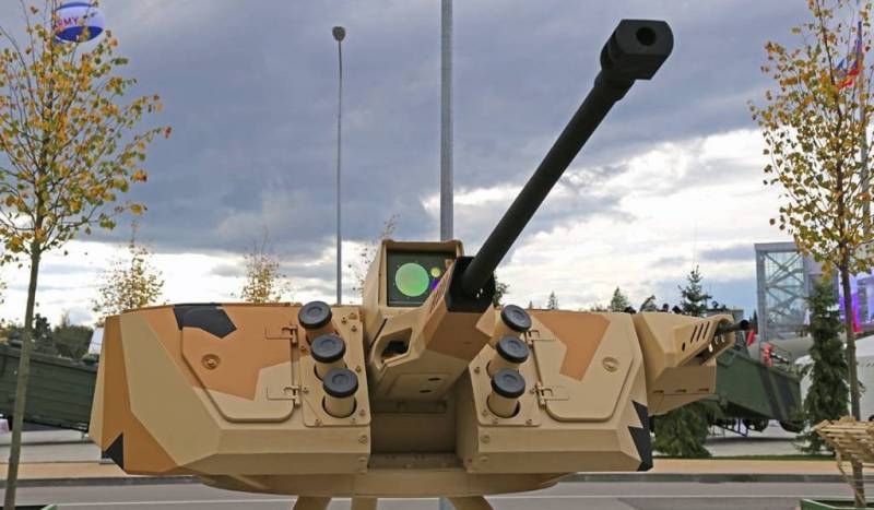Developed by the Uralvagonzavod combat module has passed pre-test