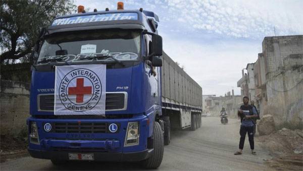 Des hommes armés ont pillé гумконвой de la Croix-Rouge et du Croissant-rouge en Syrie