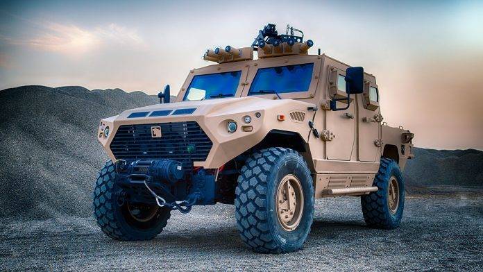 The troops of the UAE received new armored vehicles