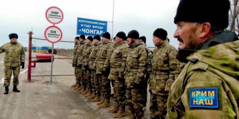 Cemil: an der Ukrain gëtt opgestallt Krimtatarisch Batailloun vun Marinesoldaten