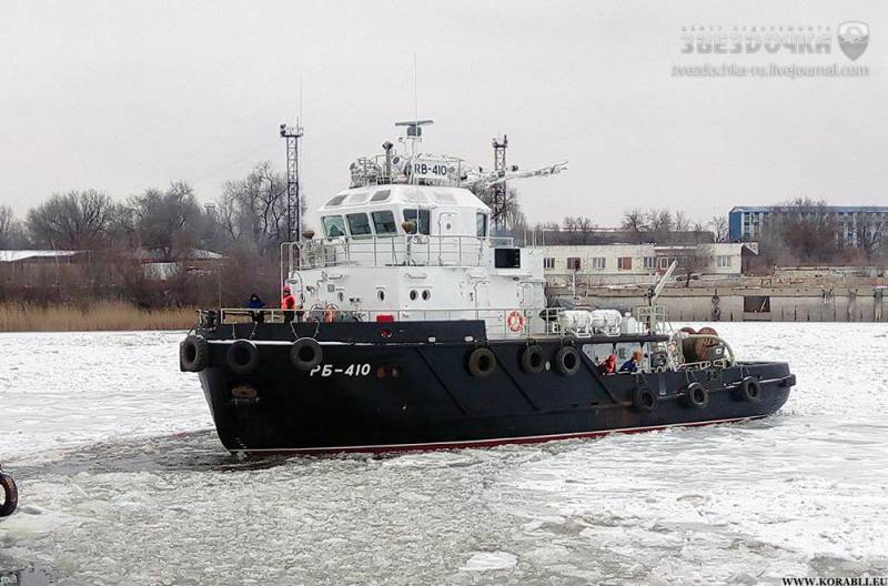 Kaspische Flottille, vergréissert mat engem neie Schlepper 