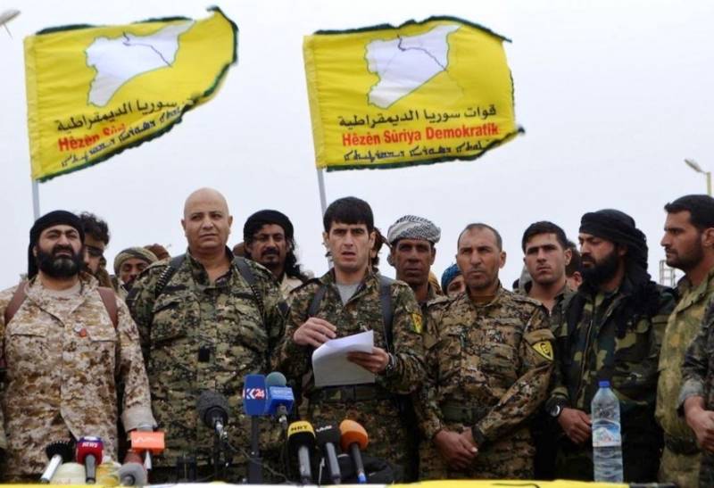 Syrian Kurds have received from the United States military assistance