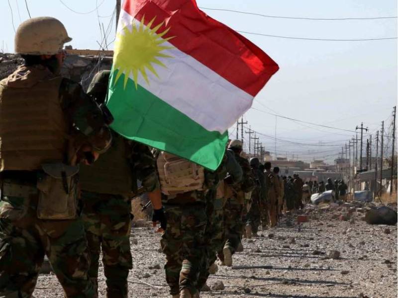 Pro-Turkish forces pushed the Kurds in the area Manuja