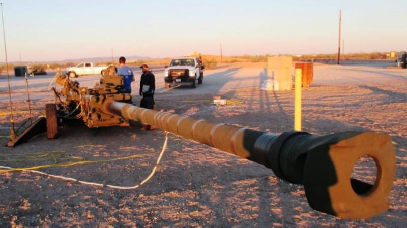 I Usa testet en modifisert howitzer M777ER