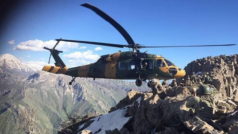 Turkish security forces resumed operation against the PKK in Diyarbakir province