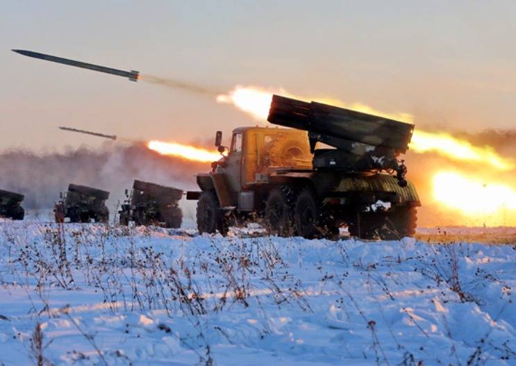 In ZVO multiple rocket launchers 