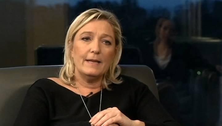 Marine Le Pen: dans la russie de la menace ne crois pas
