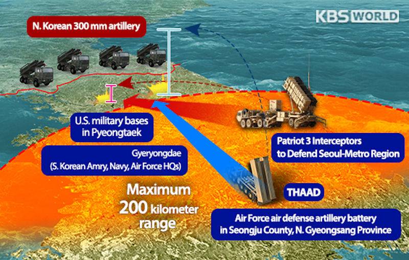 ЗША пачалі размяшчэнне сістэмы СРА THAAD ў Рэспубліцы Карэя