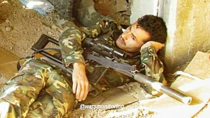 In Syria again seen Russian sniper complex VSK-94