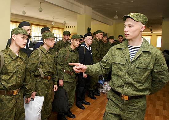 МО РФ рыхтуецца да ўвядзення змяненняў у Палажэнне аб прызыве на ваенную службу