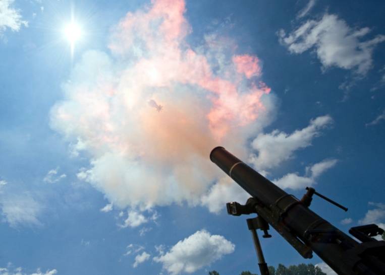 The U.S. has developed a mortar containers for emergency delivery of ammunition