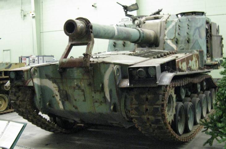Selbstfahrende Lafette M55 SPH (USA)