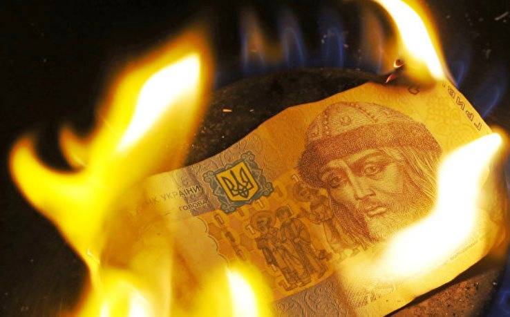 Kiew: ouni d ' Ënnerstëtzung vum FLORIN de Kurs der Hrywnja Abstürzen