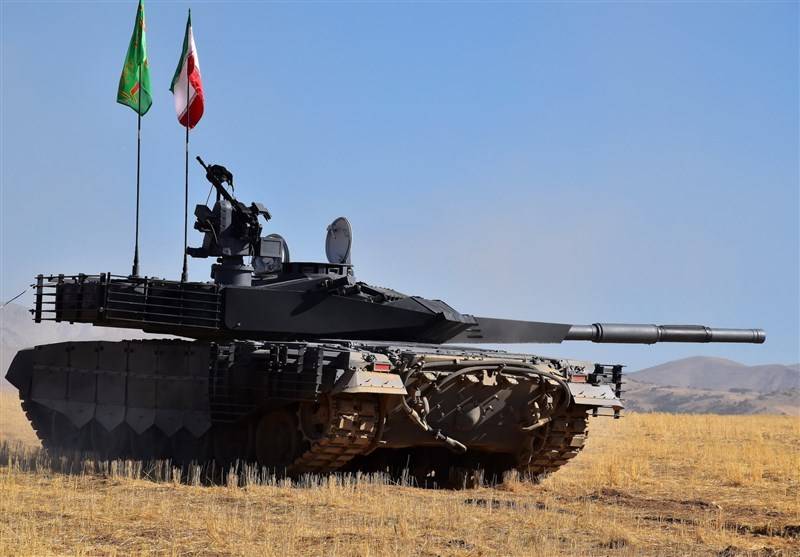Am Iran huet d ' Serienproduktion der neisten Tank