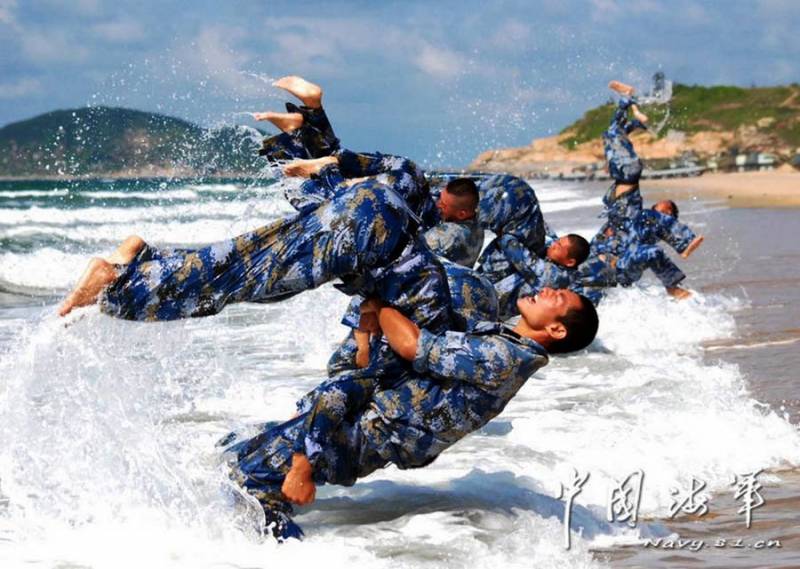 جيش التحرير الشعبى الصينى زيادة عدد مشاة البحرية في 4 مرات